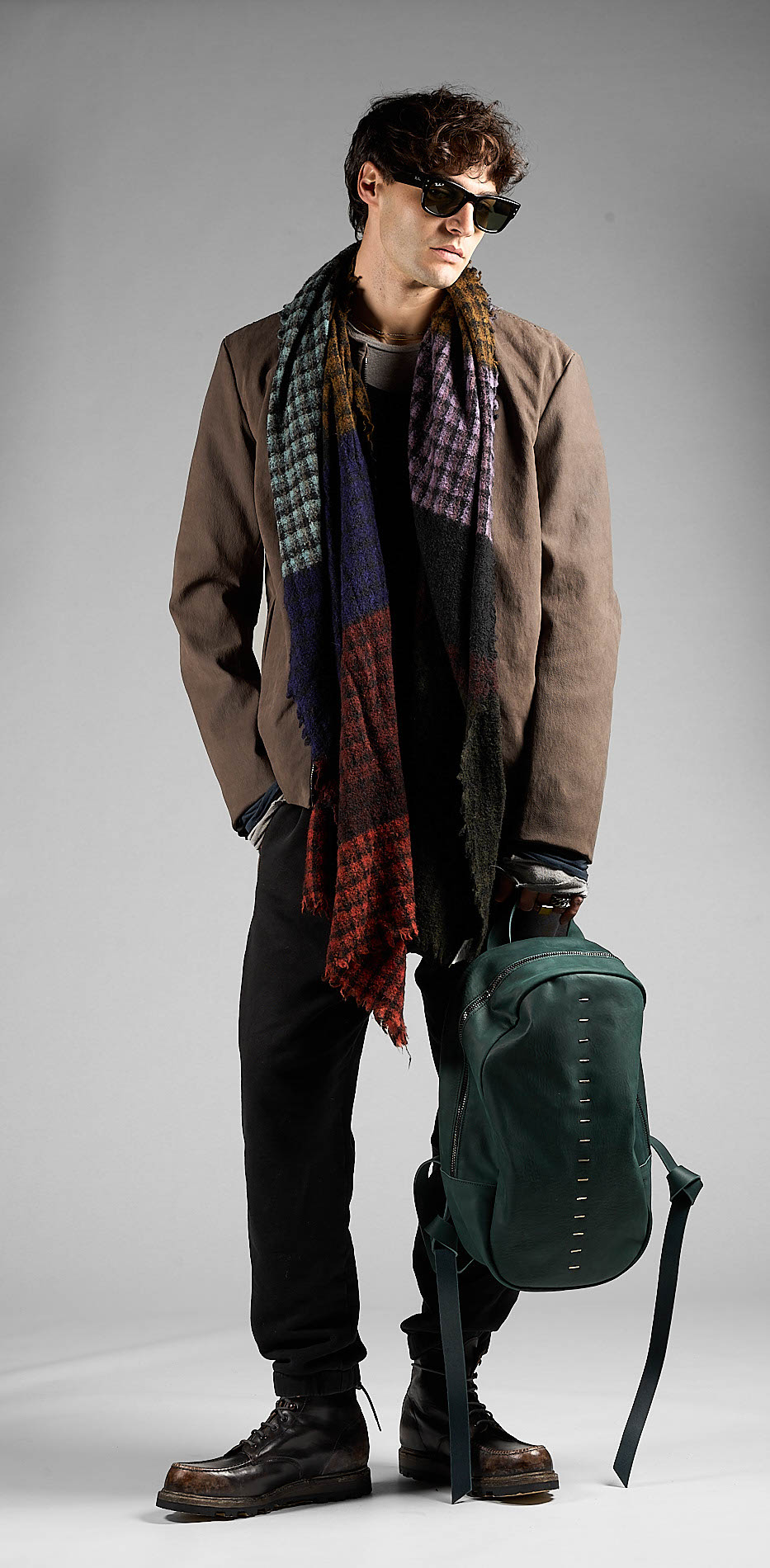 daniele basta leather and silver bags - WEARING